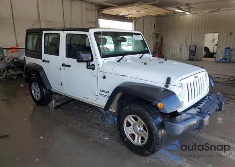 2016 Jeep Wrangler Unlimited Sport z USA, uszkodzony, nr VIN 1C4BJWKG9GL271490